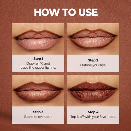 Vistalimre Smooth Lip Liner Creamy, Blendable Color with Smooth Application